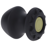 Fort Troff Kum Keeper Classic Grommet Butt Plug Black Butt Plugs